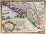  CHIQUET, JACQUES: MAP OF DALMATIA
